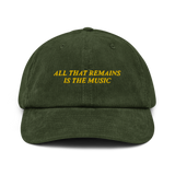 Corduroy hat
